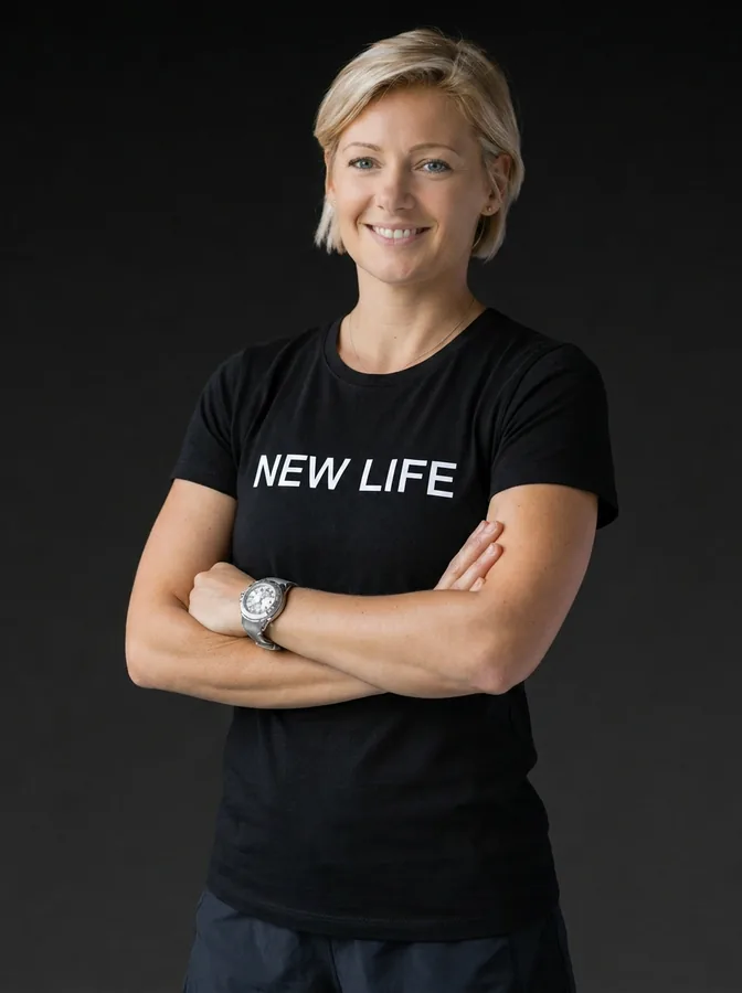 Isabelle — Coach Pilates & public sénior · New Life Social Club